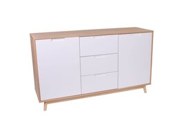 Cooper dressoir eiken/wit