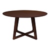 Hello ronde eetkamertafel walnoot decor Ã˜137 cm