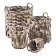 Carly manden in rotan - set van 4