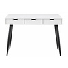 Nete bureau met 3 lades wit