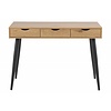 Nete bureau met 3 lades wild eiken
