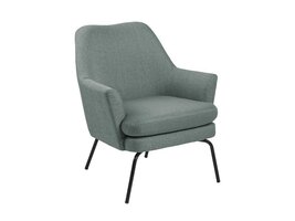 Chark fauteuil in dusty olijfgroen