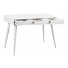 Nula bureau met 3 lades in wit