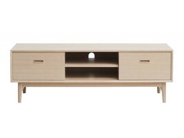 Rosie TV-meubel in gefineerd amerikaans eiken met 2 deuren