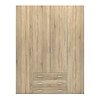 Spell kledingkast 4 deuren en 3 lades eiken decor .