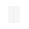 Spell kledingkast 3 deuren wit.