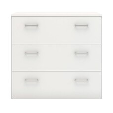 Spell ladekast 3 lades wit.