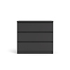 Nada ladekast 3 lades mat zwart.