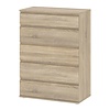 Nora ladekast B 5 lades eiken decor.