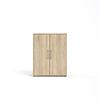Prisme archiefkast 2 deuren eiken decor.