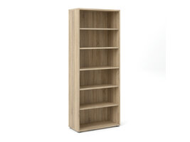 Prisme kast 5 planken eiken decor.