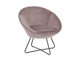 Cense fauteuil dusty rose.