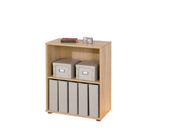 Parim wandkast 2 ruimtes Sonoma eiken decor.