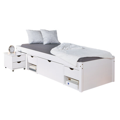 Timm bed 90x200 cm wit.