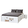 Timm bed 160x200 cm wit.