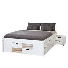 Timm bed 160x200 cm wit.