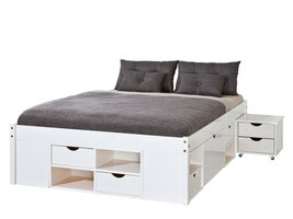Timm bed 160x200 cm wit.