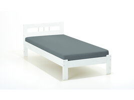 Fank bed 90x200 cm wit.