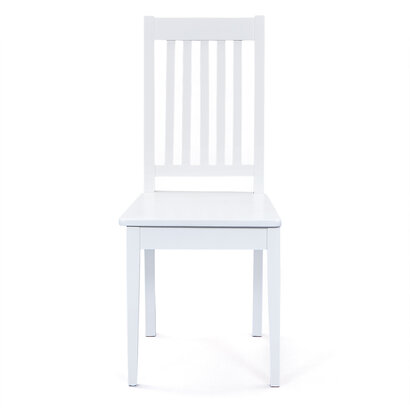 Wright eetkamerstoel wit.