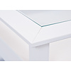 Pall salontafel 1 lade, 1 plank wit.