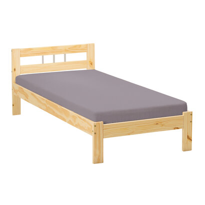 Jans bed 90x200 cm natuur.