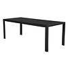 Fuccy tuintafel, 205 cm zwart/zwart.