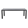 Fall tuintafel, 205 cm zwart/grijs.