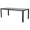 Fall tuintafel, 205 cm zwart/grijs.