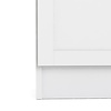 Base wandkast 2 deuren wit.