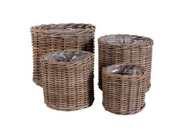 Bogens manden 4 stk. rond, in kubu.