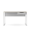 Fula bureau 130 cm 1 lade wit, mat wit.