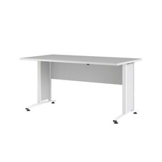 Prisme bureau breedte 150 cm wit.