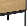 Sea dressoir 1 deur en 3 lades, zwart.