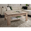 Aboma salontafel met 1 plank eiken decor.