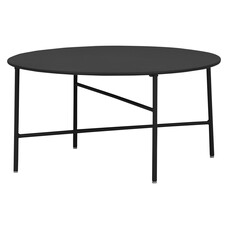 Penny tuintafel Ã˜ 70 cm. H 35 cm, zwart.