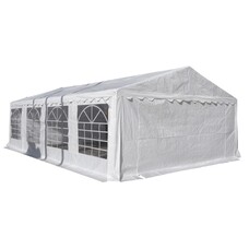 Ruse benodigdheden paviljoen, partytent 5 x 8 M, wit.