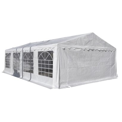 Ruse benodigdheden paviljoen, partytent 5 x 8 M, wit.