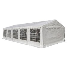 Jones benodigdheden paviljoen, partytent 5 x 10 M, wit.