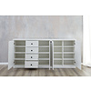 Brax dressoir 4 deuren en 4 lades, wit.