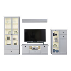 Brax TV-meubel opstelling A, wit.