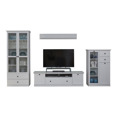 Brax TV-meubel opstelling B, wit.