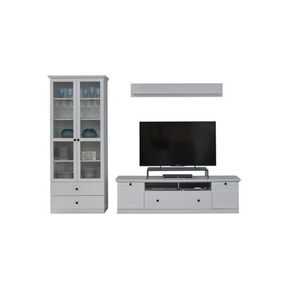 Brax TV-meubel opstelling C, wit.