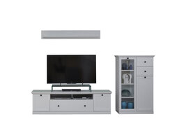 Brax TV-meubel opstelling D, wit.