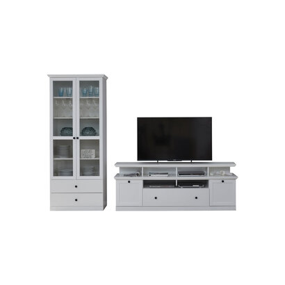 Brax TV-meubel opstelling E, wit.