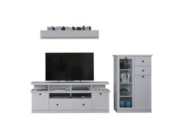 Brax TV-meubel opstelling F, wit.