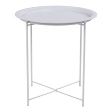 Baro salontafel hoektafel wit.