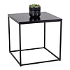 Viggo salontafel hoektafel zwart.