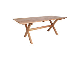 Muline tuintafel 90x200 cm massief teakhout.