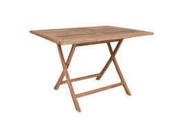 Oline tuintafel 80x120 cm massief teakhout.