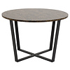 Amst eetkamertafel marmer print bruin.